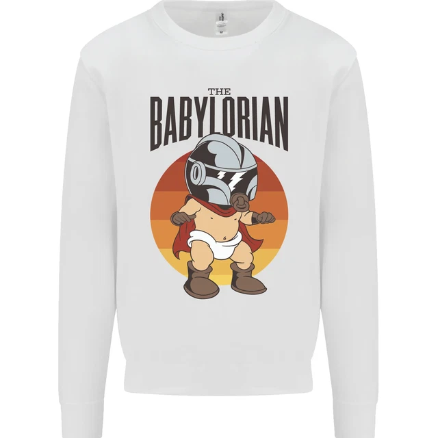 Babylorian Funny Baby Toddler Infant Parody Kids Sweatshirt Jumper
