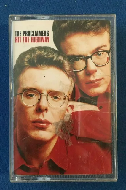 The Proclaimers Hit The Highway Cassette Tape Near Mint condition, sealed