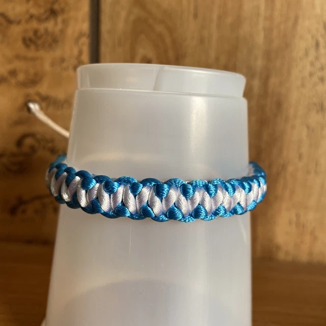 El Salvador NUEVAS IDEAS NAYIB BUKELE Bracelet Handmade "zig zag" Pulsera #04