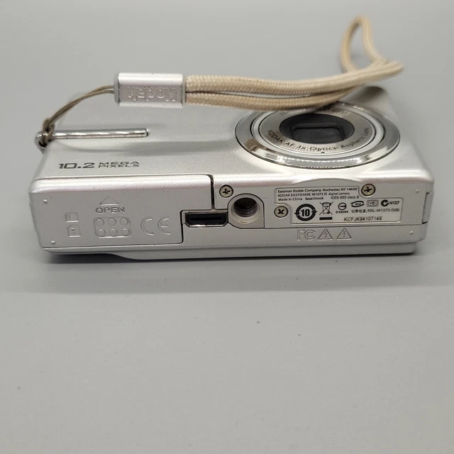 Kodak EasyShare M1073 IS 10,2 megapixel fotocamera digitale compatta argento testato 4