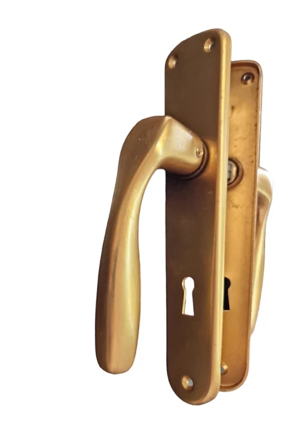 Maniglia Per Porte Hoppe Milano - Design Moderno In Alluminio Satinato Bronzo