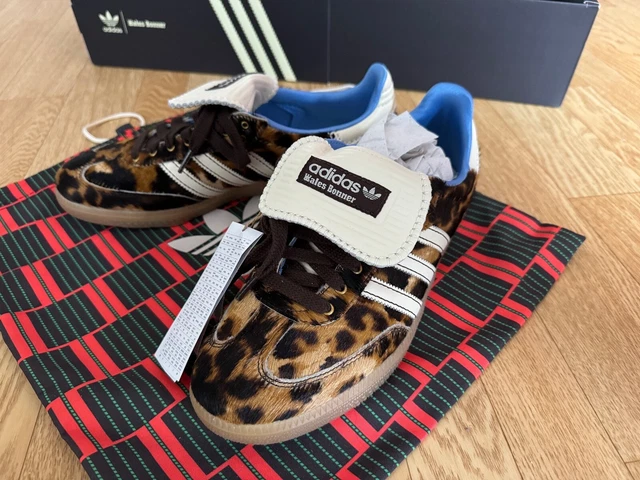 ADIDAS X WALES Bonner Samba Pony Leo Leopard Animal Print EU 44 / US 10