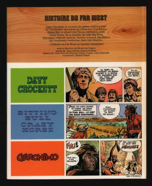 COLLECTIF . HISTOIRE DU FAR WEST EN BD RELIURE N°1 ( N°1 à 3 ) . 1981 +4 POSTERS 2