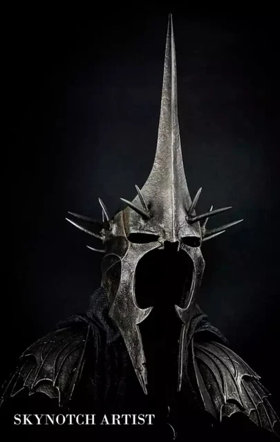HISTORIC HANDICRAFT Hexenkönig Helm - Herr Der Ringe Nazgul Cosplay Aus Stahl