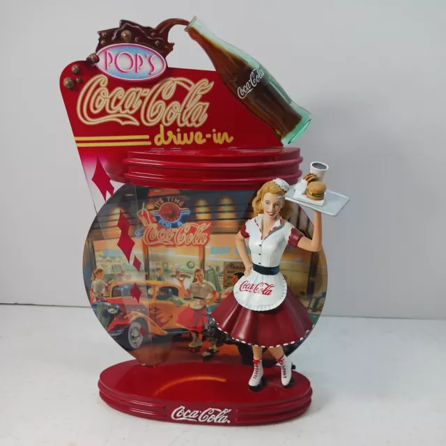 Vuntage Coke Bradford Exchange Cruizin’ for a Coke 2001 PLATE FIRST ISSUE