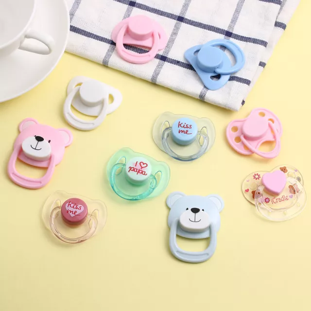 Handmade DIY Kids Toy New Baby Dummy Nipples Doll Magnet Pacifier Simulation