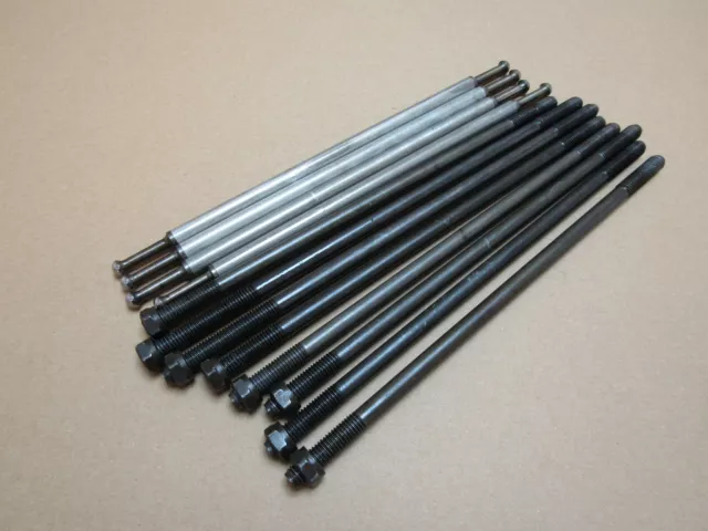 BMW R100RS 1983 105.730 miglia set borchie e barre di spinta canna motore (8046)