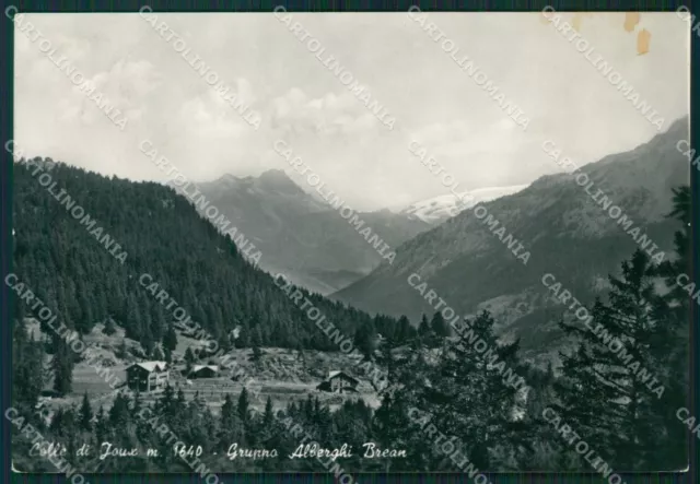 Aosta Colle di Joux MACCHIE Foto FG cartolina KB1555