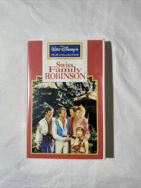 SWISS FAMILY ROBINSON VHS Movie Video Cassette Tape $19.74 - PicClick AU