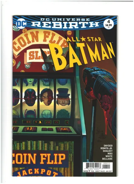 All Star Batman #4 VF/NM 9.0 DC Comics 2017 Scott Synder Romita Jr Cover KGBeast
