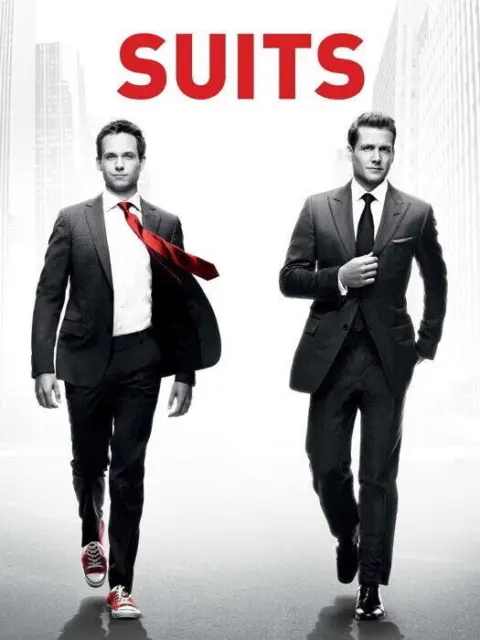 Suits Cast Poster Large 24"x36" Gabriel Macht, Patrick J Adams TV Series Art New