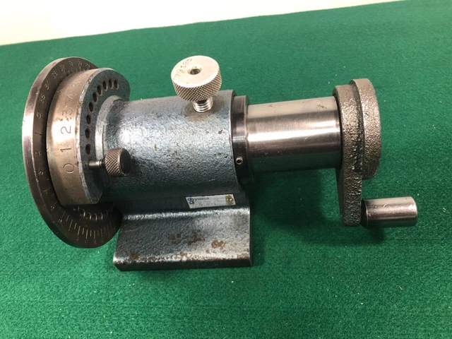 YUASA 5C Spin Indexing Fixture No. 550-003 Indexer spacer with 3/4" Collet JAPAN