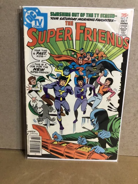 Super Friends #7 1st App Of The Wonder Twins And Many Others. See Pics
