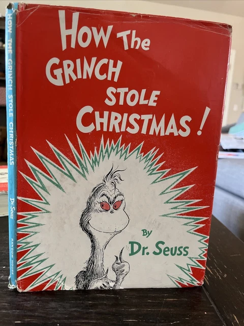 HOW THE GRINCH Stole Christmas ~ Dr. Seuss~ First Edition 1st State DJ ...