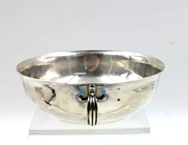 Georg Jensen 456A Sterling Silver Round Handled Bowl Harald Nielsen 2