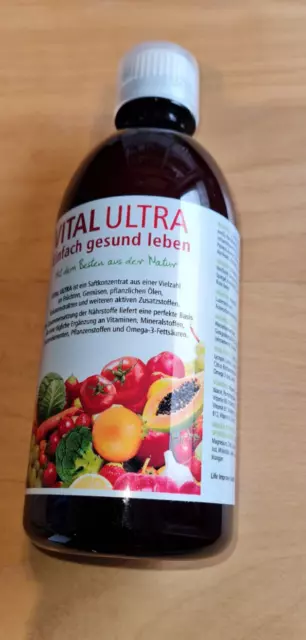 Vital Ultra Mikronährstoffkonzentrat  -  480ml NEU OVP - maximale Abgabe 1 Stück