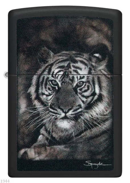 ZIPPO ★ TIGER HEAD by Steven Spazuk