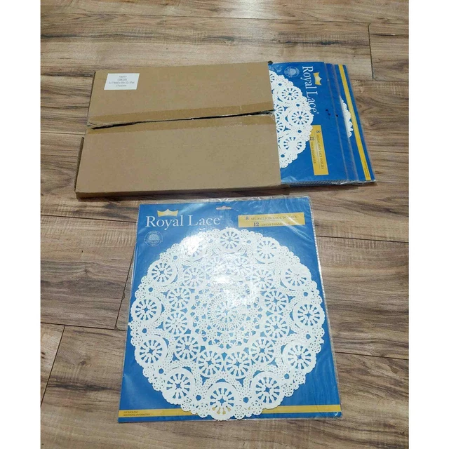 Royal Lace Medallion 12" 8/ pack (12 pack)