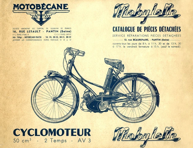 Mobylette / Motobecane Repair Manual – Bucheli Maintenance Guide For Mopeds, Paperback In German, ISBN 9783716813744
