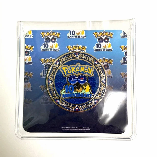 POKEMON GO FEST 2026 10th Anniversary Challenge Coin Official
