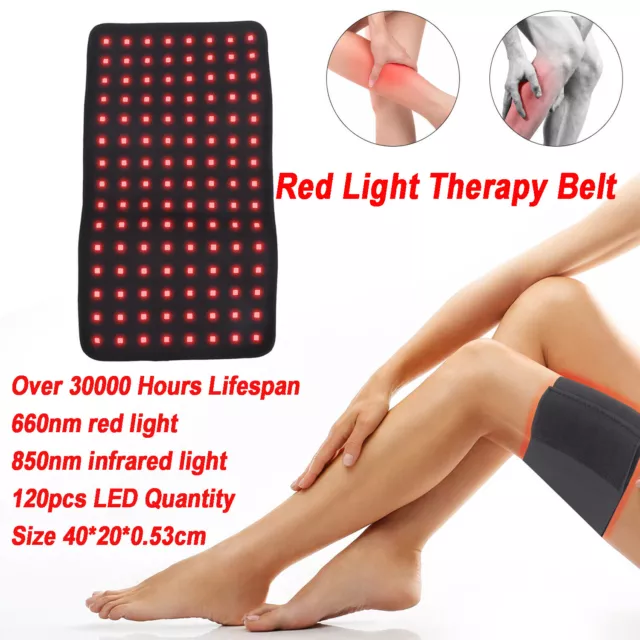 LED 650nm Red Light+850nm Infrared Light Therapy Belt Device 45W For Whole Body