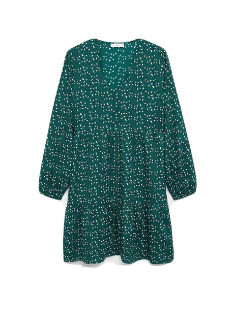 BNWT Mango Girls Printed Short Dress Size 13years RRP: £22.99