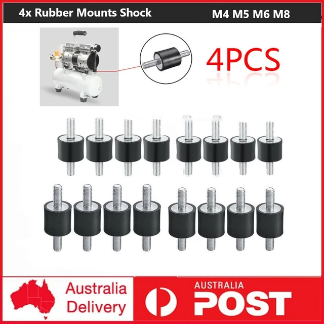 4X RUBBER MOUNTS Shock Absorber Anti Vibration Silentblock Isolator