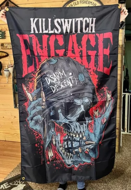 Killswitch Engage flag 3'x5' Huge