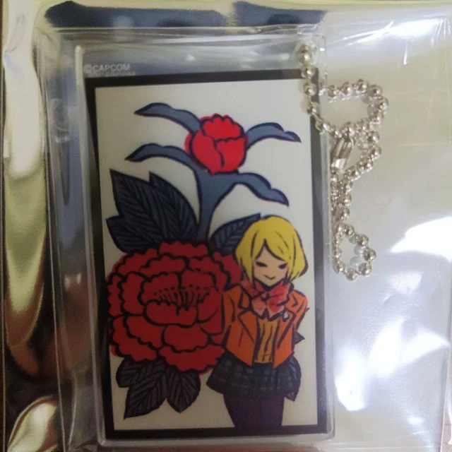 PORTACHIAVI ACRILICO RESIDENT Evil Capcom Hanafuda personaggio anime ...