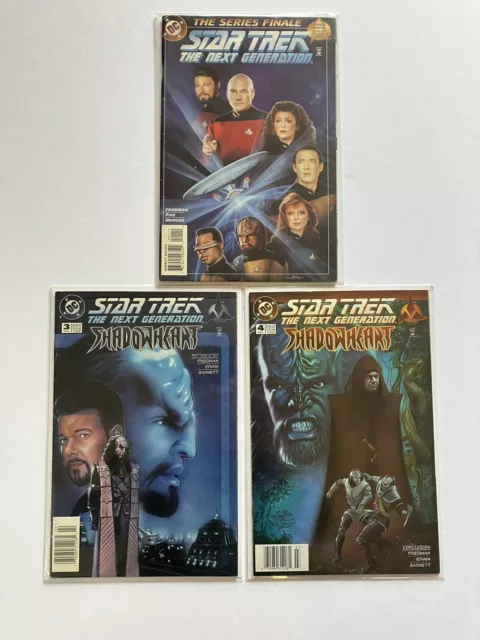 Lot Of 3 DC Comics Star Trek The Next Generation