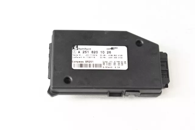 06-09 Mercedes W251 R350 R500 Compass Computer Control Module 2518201026 OEM