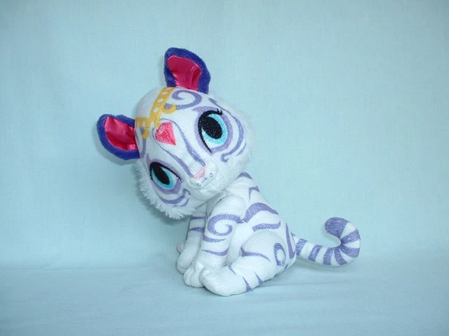 SHIMMER AND SHINE 7" NAHAL THE TIGER Cuddly Soft Beanie Plush Toy ...