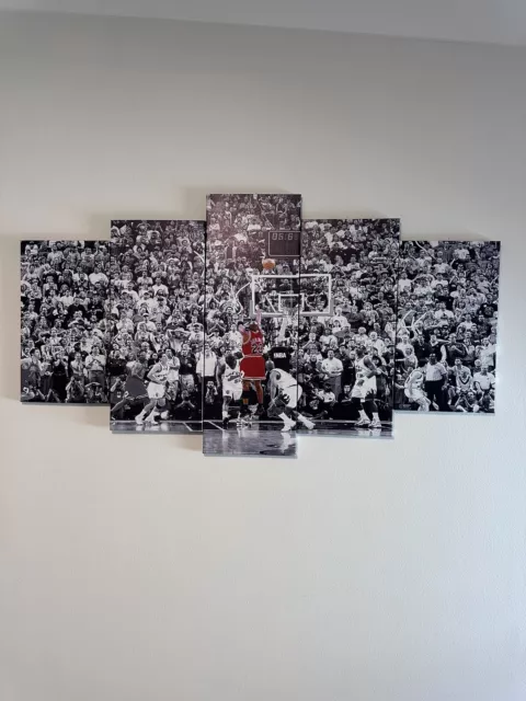 Michael Jordan - The Last Shot - NBA - Chicago Bulls - Basketball Poster