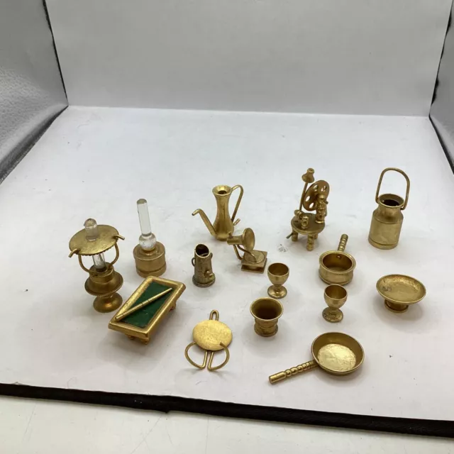 Miniature Brass Figurine Bundle (C1) S#533