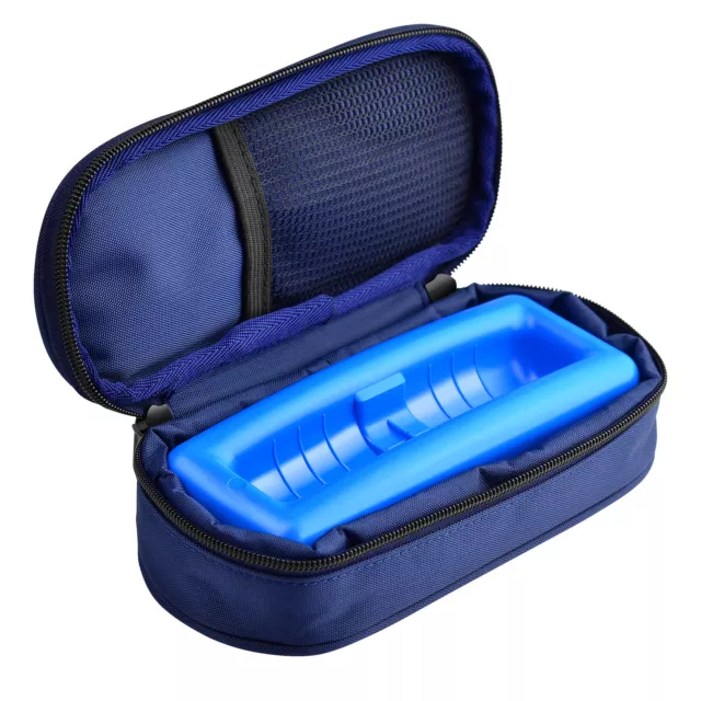 1 ud. bolsa de viaje protección de píldoras bolsa de refrigeración insulina con gel frío frío 12 horas