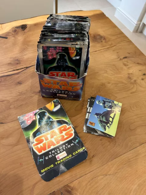 Vintage Star Wars Trilogy Movie Trading Cards Collection 1997