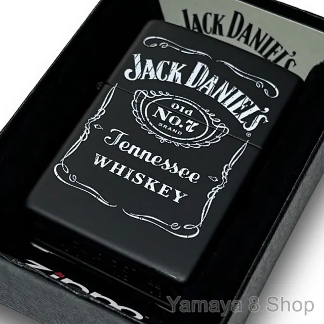Zippo Jack Daniels Black Matte Sake Lighter