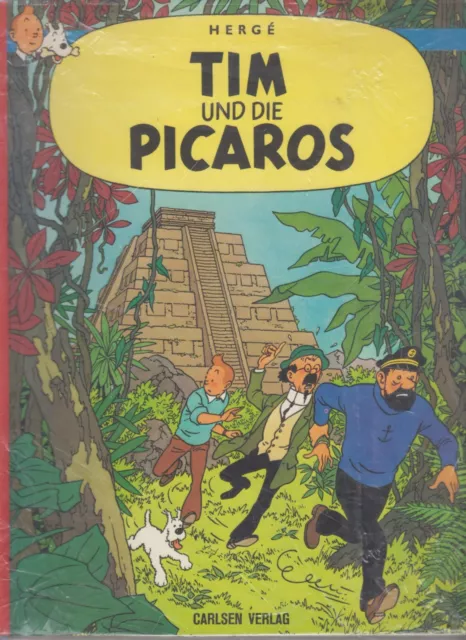 Original (  Carlsen Verlag  )   Tim und Struppi   " Tim und die Picaros "