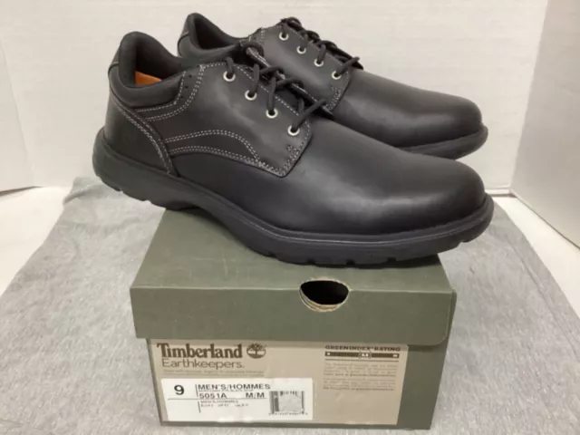 Timberland Earthkeepers Richmont PTO Mens Leather Oxford shoe #5051A Black