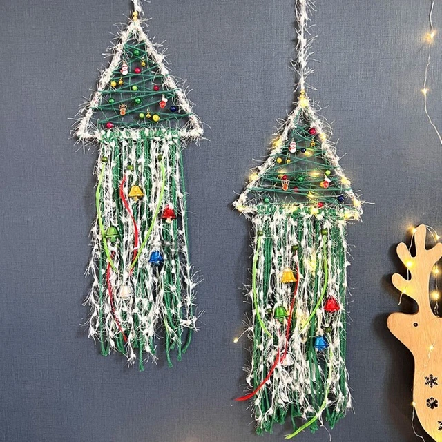 Christmas Dreamcatcher Wind Chime Hanging Decorations Creative Gift Hangings