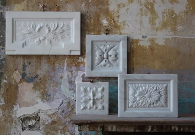 Collezione Ottocento Elementi Architettonici Intagliati Marmo Intagliato Tablet Curio