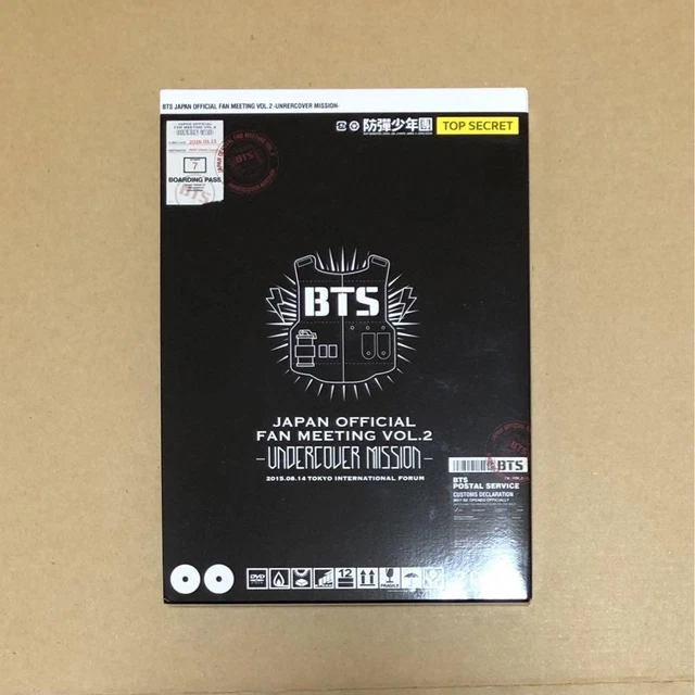 BTS UNDERCOVER MISSION DVD Anchor YF EUR 164,77 - PicClick ES