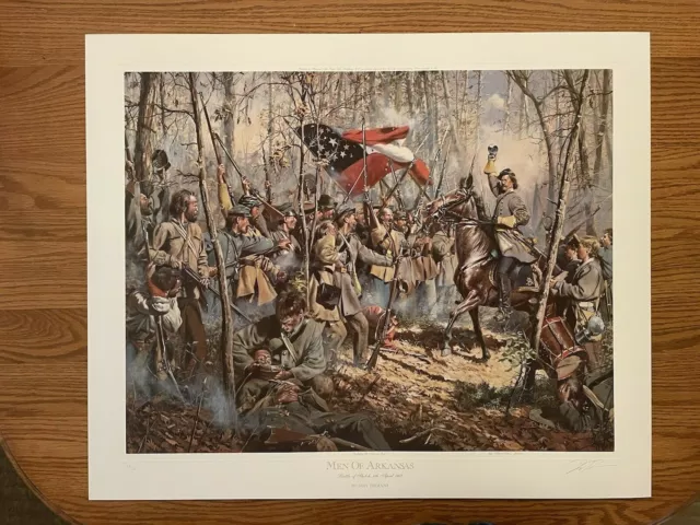 Don Troiani "Men of Arkansas" ARTIST PROOF Civil War Print