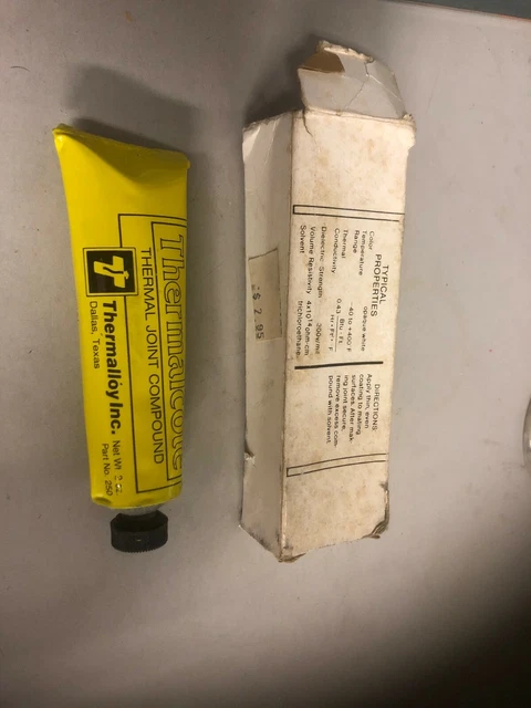 Thermalcote 250 Thermal joint compound 2 OZ New