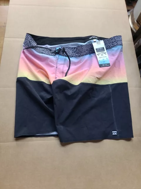 Billabong-Mens Boardshorts Swim Trunks Surfing Shorts, Size 40, Blue, NEW w/ Tag