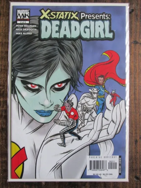 Marvel 2006 X-STATIX PRESENTS DEAD GIRL Comic Book # 2 Second Issue of Series