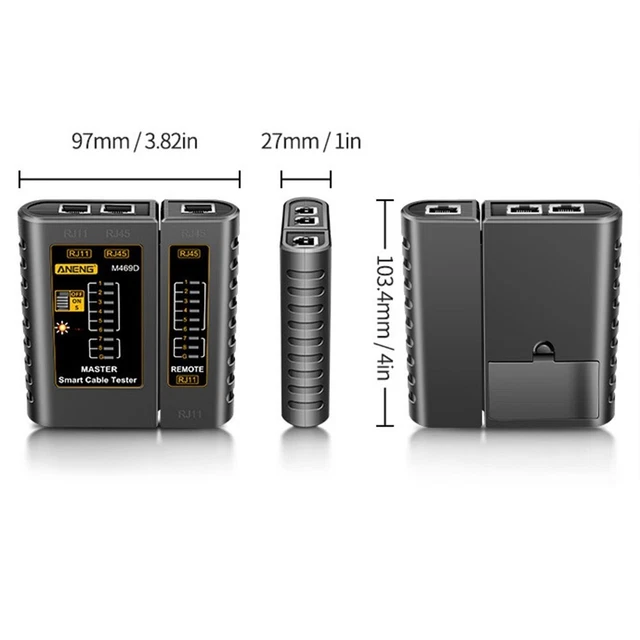 High Speed Network Cable Tester for Efficient Network Engineering Monitoring