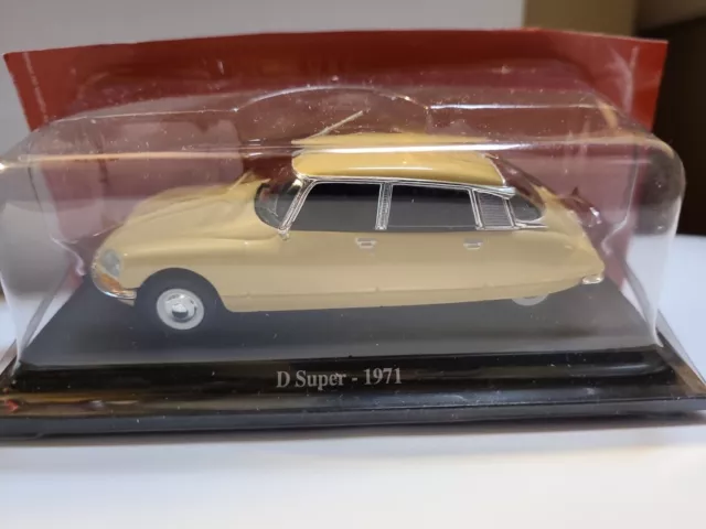 LK186 NOREV - UH Atlas 1/43 1:43 Citroen D Super 1971 beige DS Collection 27
