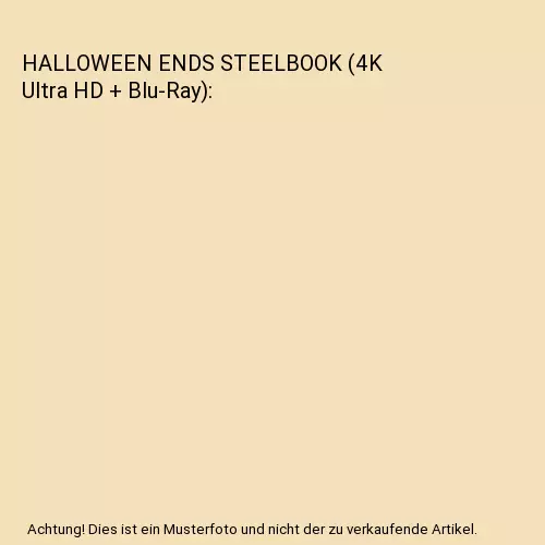 HALLOWEEN ENDS STEELBOOK (4K Ultra HD + Blu-Ray), Jamie Lee Curtis, Andi Maticha