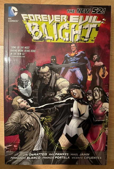 Forever Evil Blight New 52 Paperback TPB Graphic Novel DC Comics DeMatteis